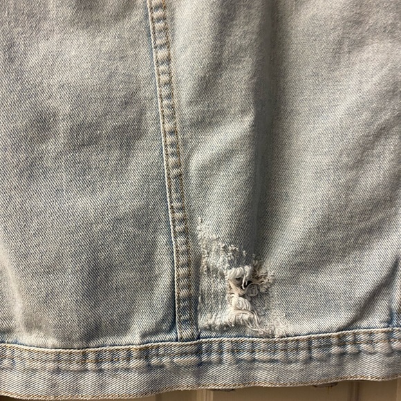 Brand Melville Distressed Denim Jacket - Picture 5 of 7
